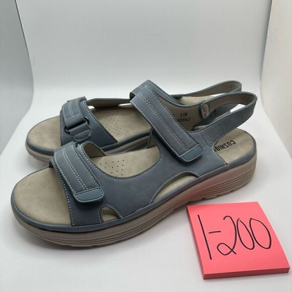 CUSHIONAIRE Women's Magee comfort footbed outdoor sandal with adjustable strap a - Picture 3 of 7